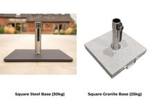 3m Parasol Stone Colour