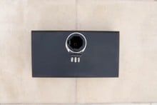 Balcony Parasol in Stone Colour 2.1m x 1.3m