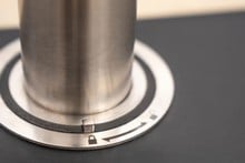 Balcony Parasol in Stone Colour 2.1m x 1.3m