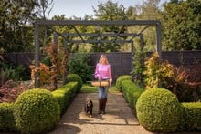 Contemporary Pergola Walkway Contemporary Pergola Walkway