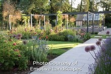 Contemporary Pergola Walkway