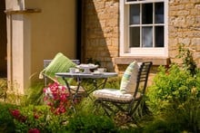 Darsham Bistro Table Set & 2 Chairs (Design B) - Hand Etched