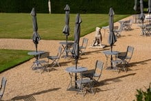 Darsham Bistro Table Set & 2 Chairs (Design B) - Hand Etched