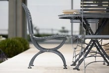 Darsham Dining Table Set & 4 Chairs (Design A) - Hand Etched