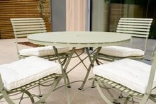 Darsham Dining Table Set & 4 Chairs (Design A) - Lichen Green Darsham Dining Table Set & 4 Chairs (Design A) - Lichen Green