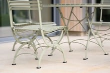 Darsham Dining Table Set & 4 Chairs (Design A) - Lichen Green