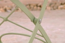 Darsham Dining Table Set & 4 Chairs (Design B) - Lichen Green
