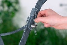 Darsham Folding Round Dining Table Hand Etched Darsham Folding Round Dining Table Hand Etched