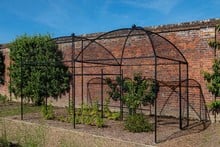 Dome Roof Steel Fruit Cage - Sphere Finial