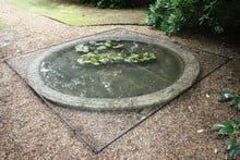 Harrod Slot and Lock® Flat Aluminium Pond Covers