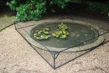 Harrod Slot and Lock Raised Aluminium Pond Covers