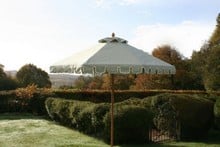 Light Green Castellated Parasols Light Green Castellated Parasols