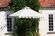 Light Green Castellated Parasols Light Green Castellated Parasols