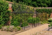 Peak Roof Steel Fruit Cage