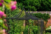 Peak Roof Steel Fruit Cage