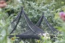 Peak Roof Steel Fruit Cage