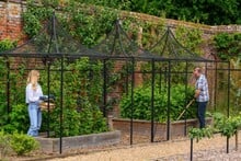 Peak Roof Steel Fruit Cage