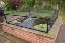 Raised Steel Pond Cover