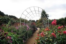 Roman Garden Pergolas in Silk Grey