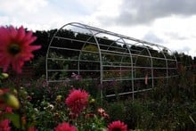 Roman Garden Pergolas in Silk Grey