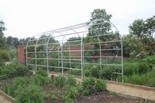 Roman Garden Pergolas in Silk Grey