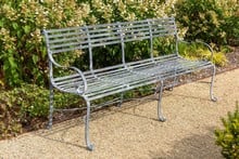 Southwold Garden Bench 4 Seater (with back)