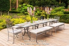 Southwold Rectangle Dining Table Sets 1.8m