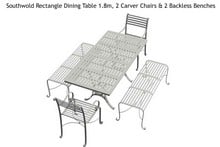 Southwold Rectangle Dining Table Sets 1.8m