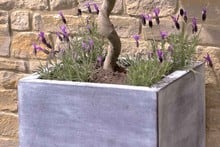 Southwold Square Metal Planter