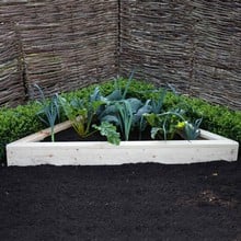 Allotment Corner Wooden Raised Beds