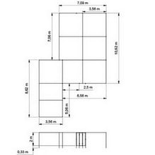 Aluminium Fruit Cage L Shaped - Bespoke Design