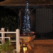 Automatic Battery White LED String Lights (20m Long) Automatic Battery White LED String Lights (20m Long)