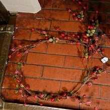Berries & Ice Christmas Garland by Sia