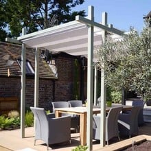 Bespoke Contemporary Pergola Gazebo with Shade