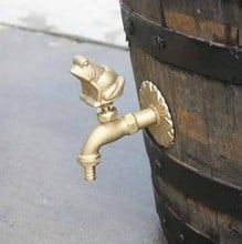 Brass Frog Tap