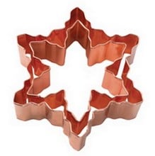 Christmas Copper Plated Cookie Cutters
