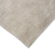 Classic Hemstitch Linen Placement - Natural