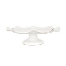 Claudia Wavy Cake Stand - White