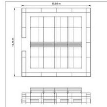 Corridor Fruit Cage with Flat Cage Surround - Bespoke Design