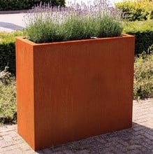 CorTen Steel Trough Planter