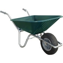 County Compact Clipper Wheelbarrow - Dark Green
