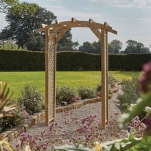 Dalton Wooden Curved Garden Arch