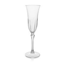 Daphne Optic Crystal Flutes - Set of 6