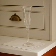 Daphne Optic Crystal Flutes - Set of 6