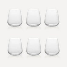 Daphne Optic Crystal Tumblers - Set of 6