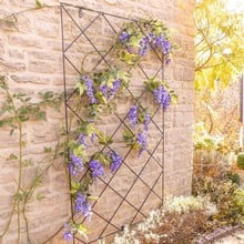 Diamond Lattice Wall Trellis Panel