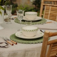 Elouise Cereal Bowl - Green Elouise Cereal Bowl - Green