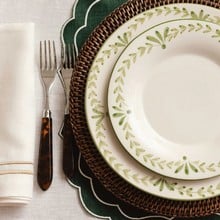 Elouise Dinner Plate - Green