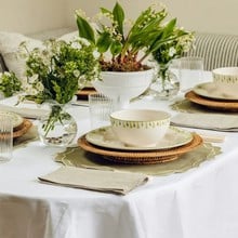 Elouise Dinner Plate - Green