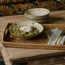 Elouise Serving Bowl - Green Elouise Serving Bowl - Green